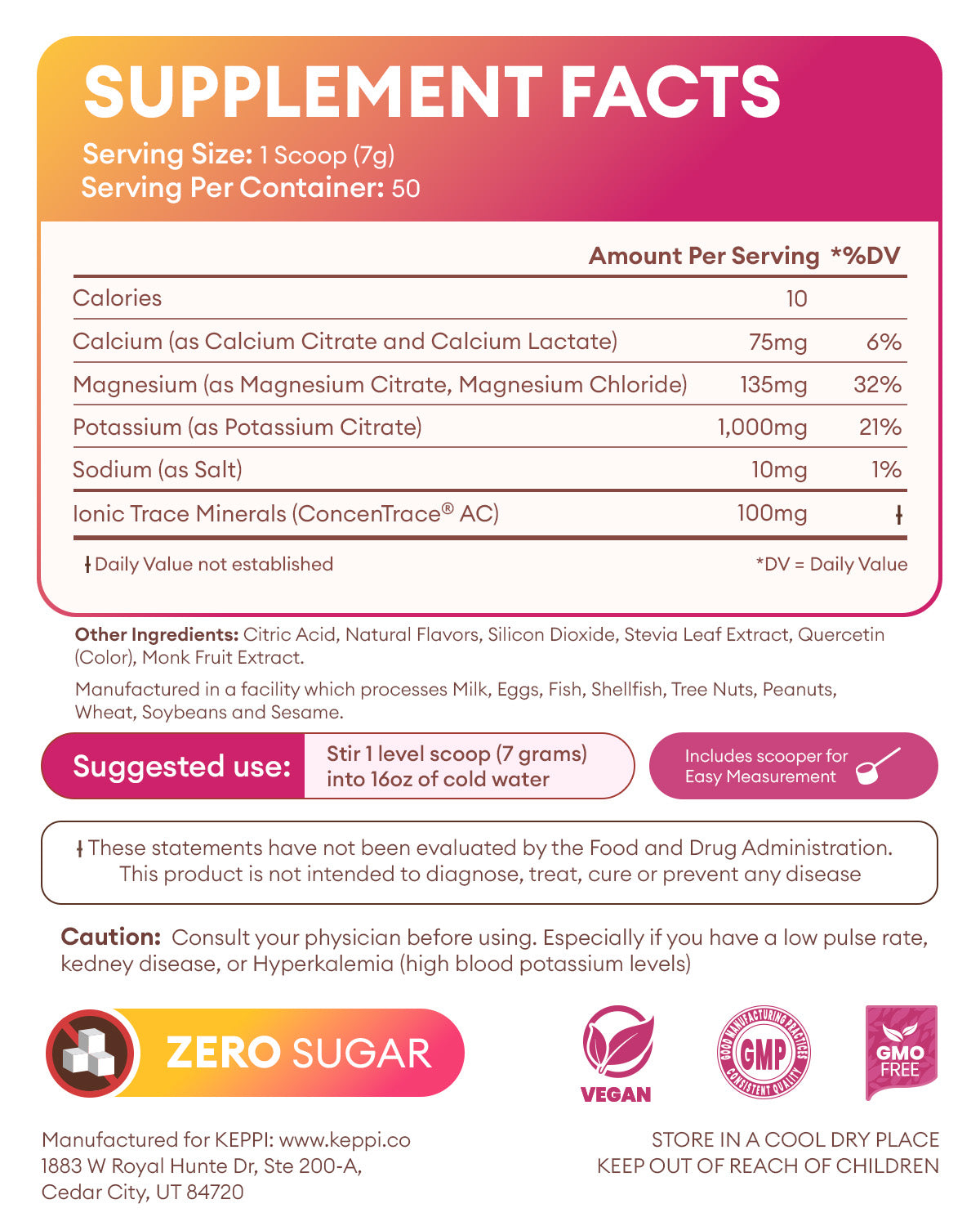 Passionfruit Electrolyte Drink Mix