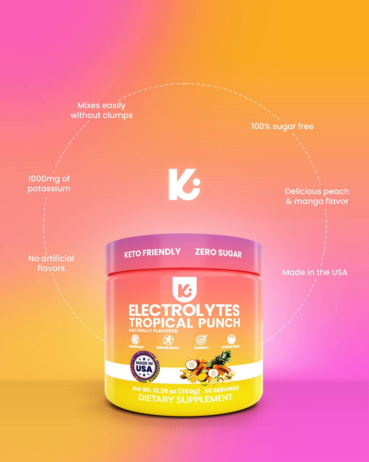 Tropical Electrolyte Drink Mix