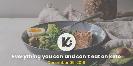 Everything You Can And Can't Eat On Keto