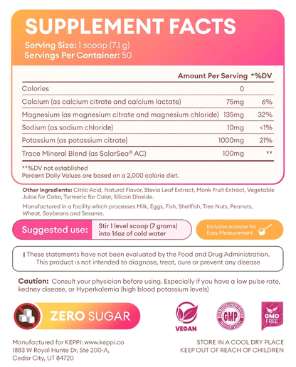 Tropical Electrolyte Drink Mix