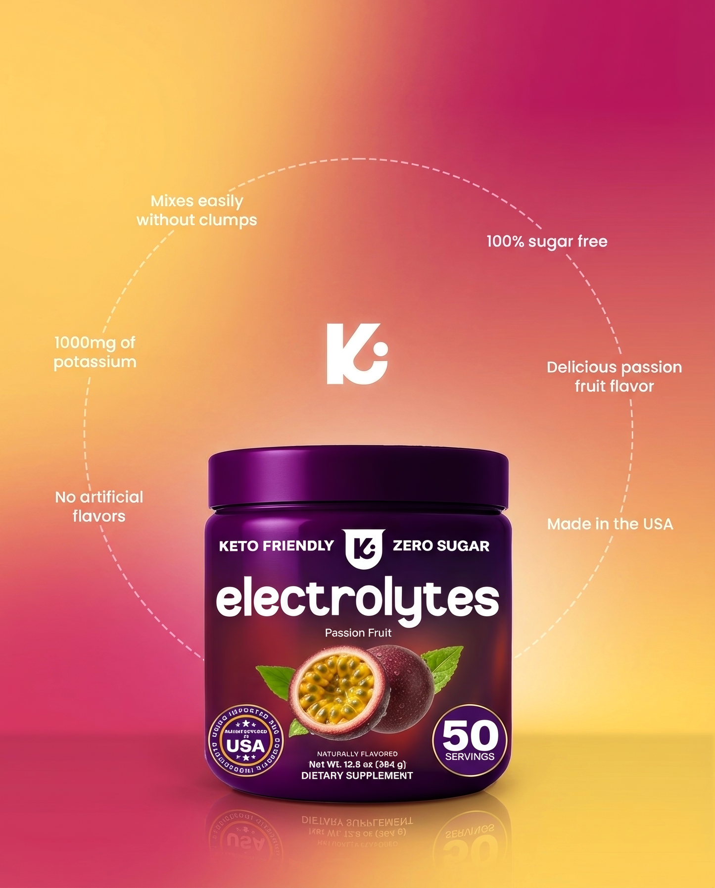 Passionfruit Electrolyte Drink Mix