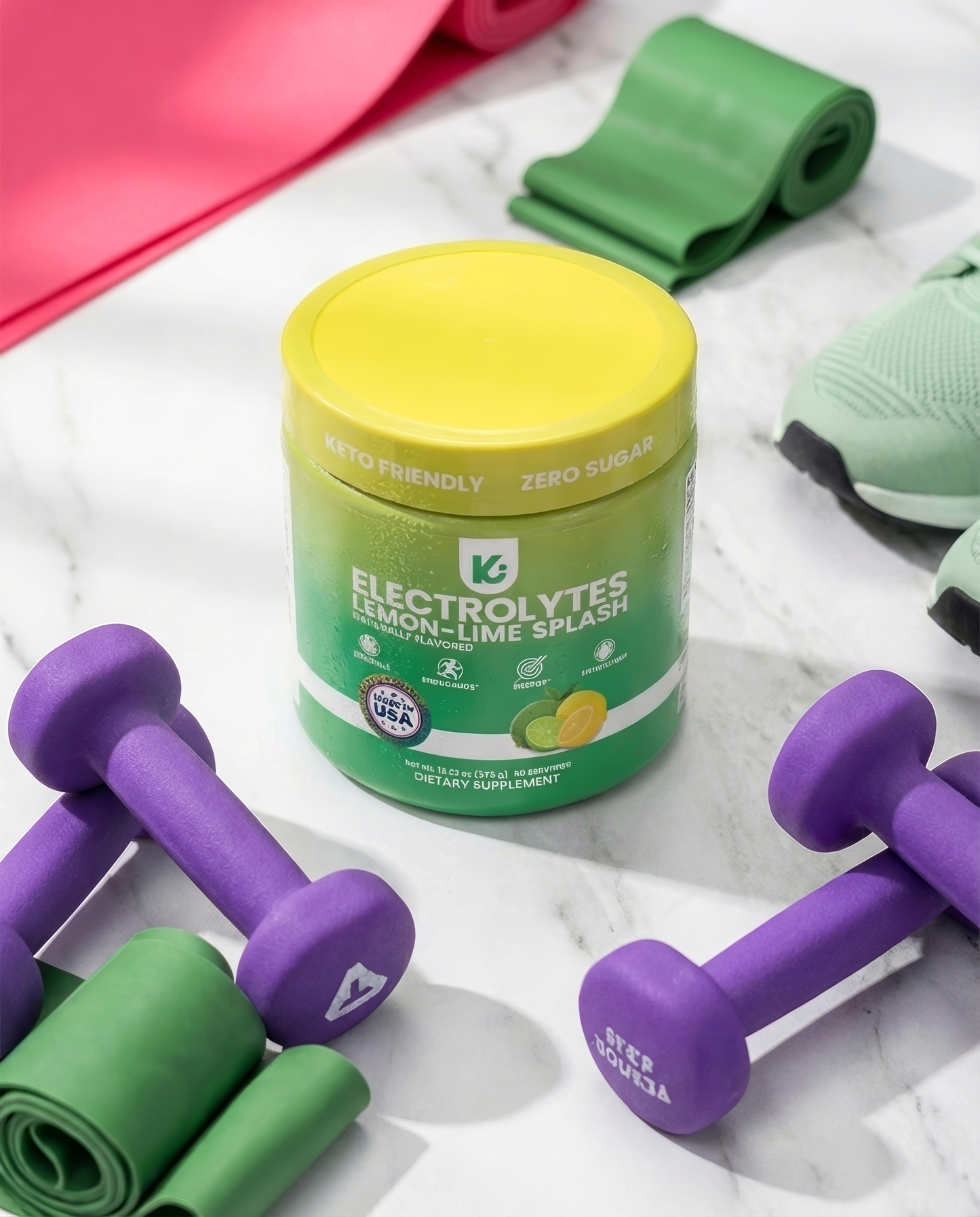 Lemon-Lime Electrolyte Drink Mix