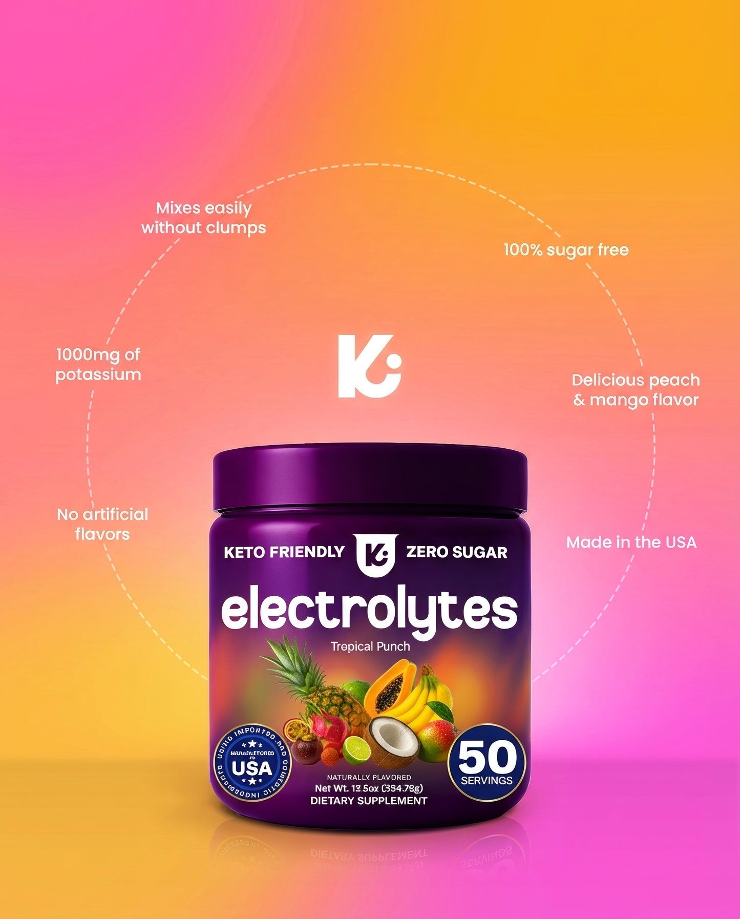 Tropical Electrolyte Drink Mix