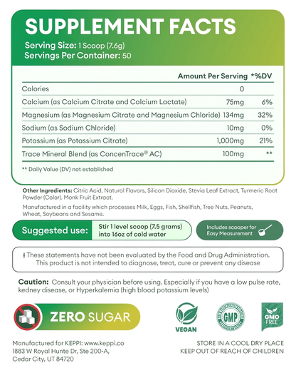 Lemon-Lime Electrolyte Drink Mix
