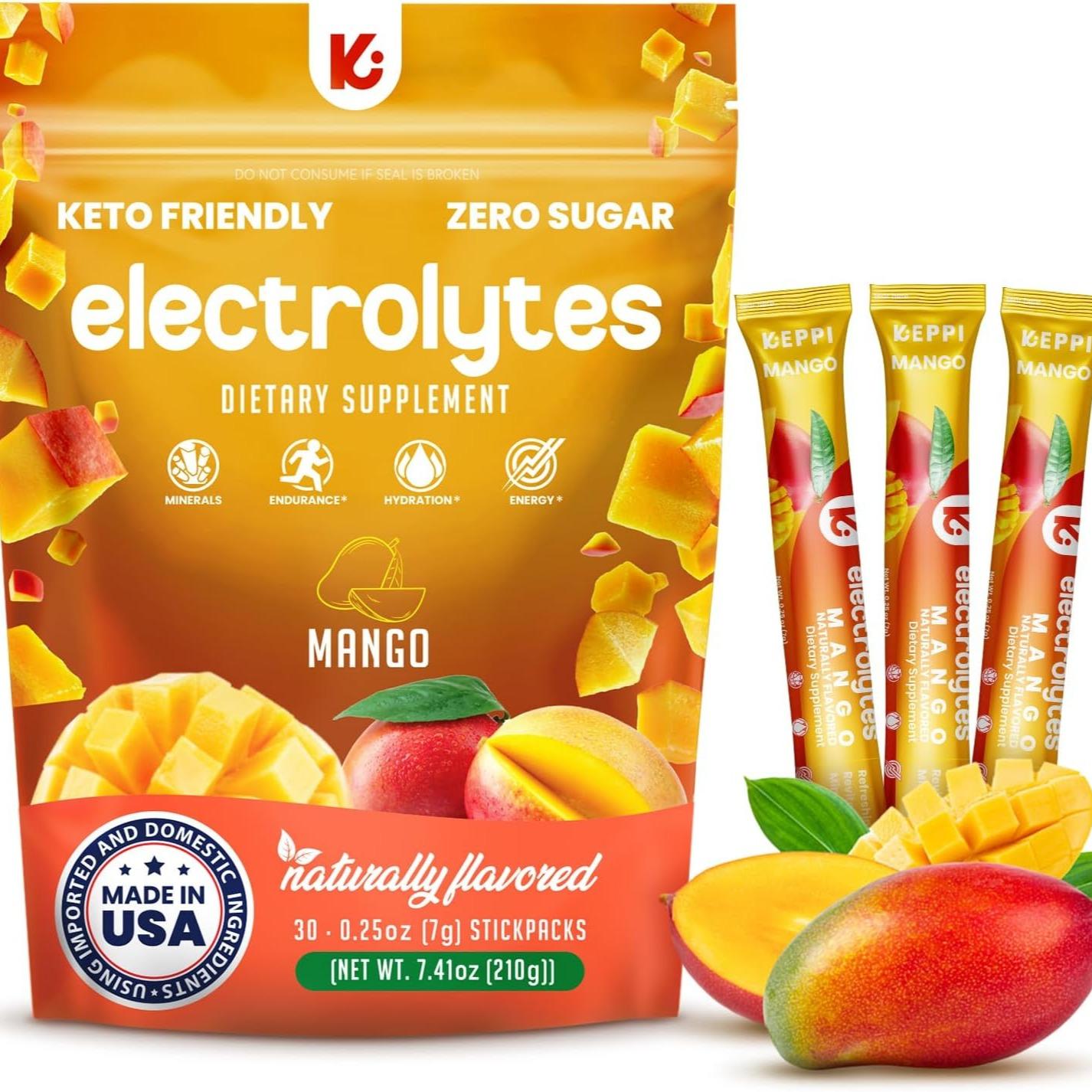 Raspberry Lemonade Electrolyte Drink Mix Sticks