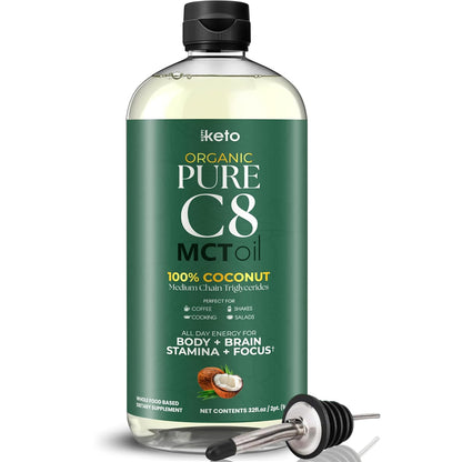 Organic C8 MCT Oil (32 Fl Oz)