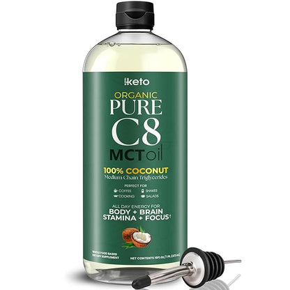 Organic C8 MCT Oil (16 Fl Oz)