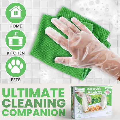 Keppi 600pcs Disposable Food-Safe Gloves – BPA & Latex Free, One Size