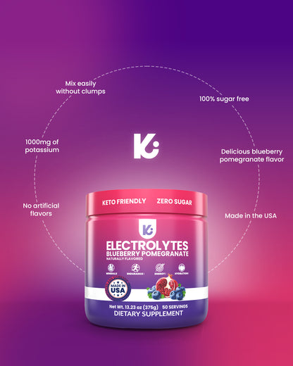 Blueberry Pomegranate Electrolyte Drink Mix