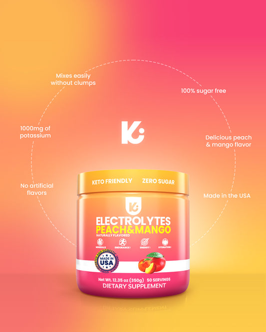 Peach-Mango Electrolyte Drink Mix