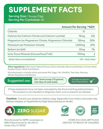 Lemon-Lime Electrolyte Drink Mix