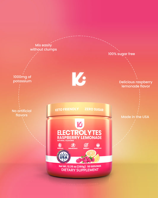 Raspberry Lemonade Electrolyte Drink Mix