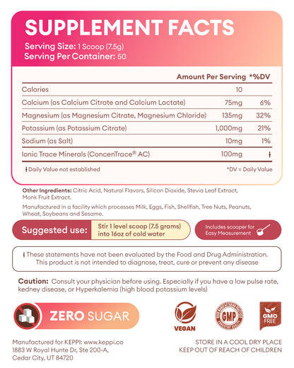 Raspberry Lemonade Electrolyte Drink Mix
