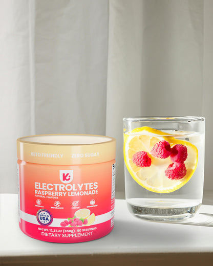 Raspberry Lemonade Electrolyte Drink Mix