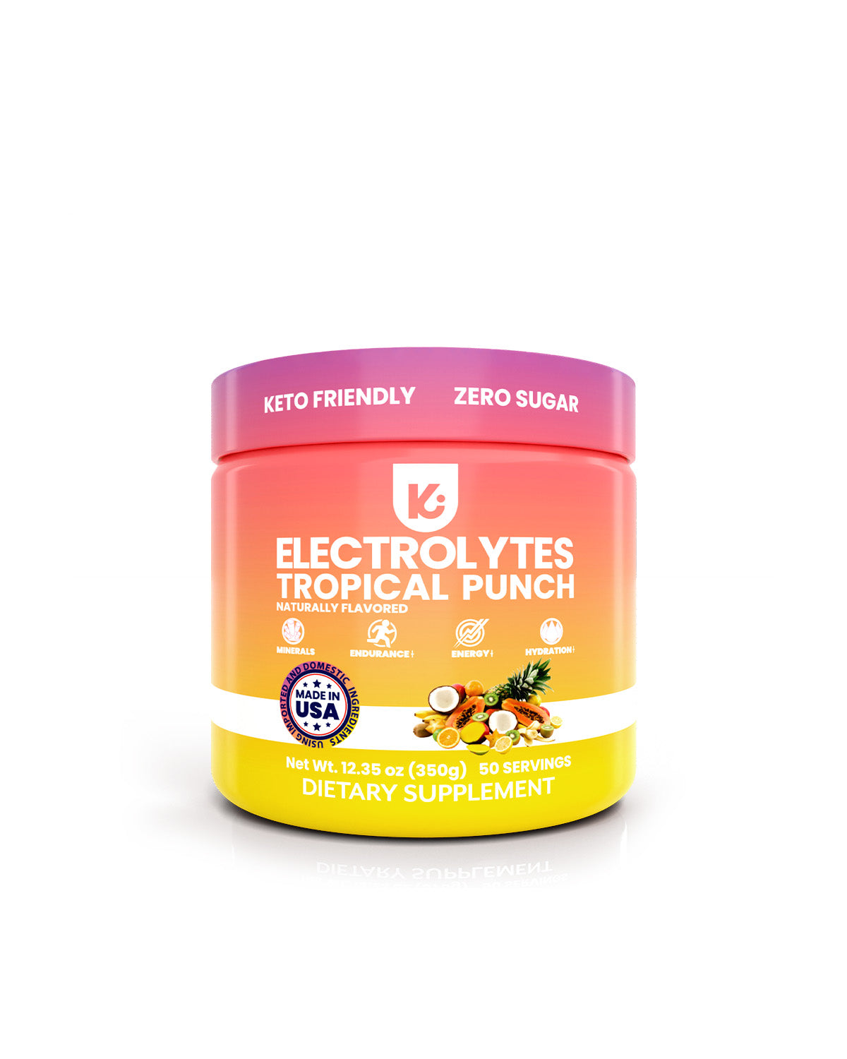 Tropical Electrolyte Drink Mix pouch